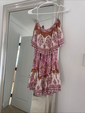 High End Store Manhattan Beach Pink Floral Sundress